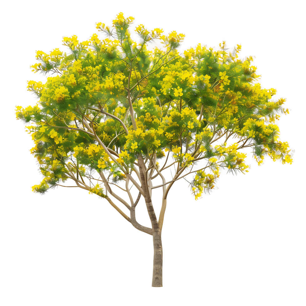 Larrea Cuneifolia on Clear Background Cutout png