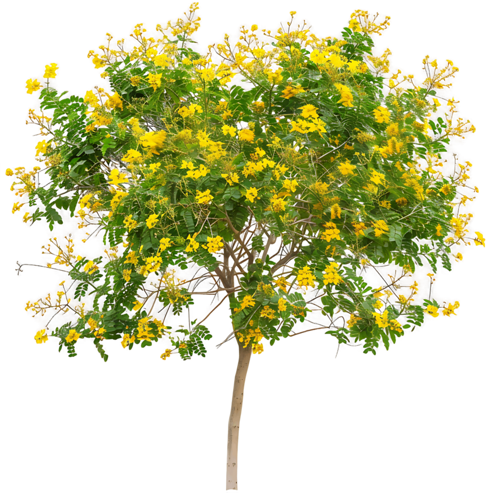 Larrea Cuneifolia Tree with Clear Background png
