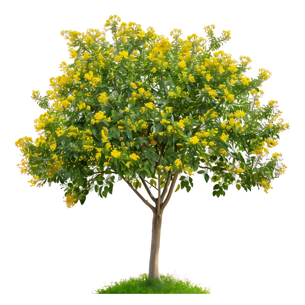 Larrea Cuneifolia Tree Isolated on Transparent Background png
