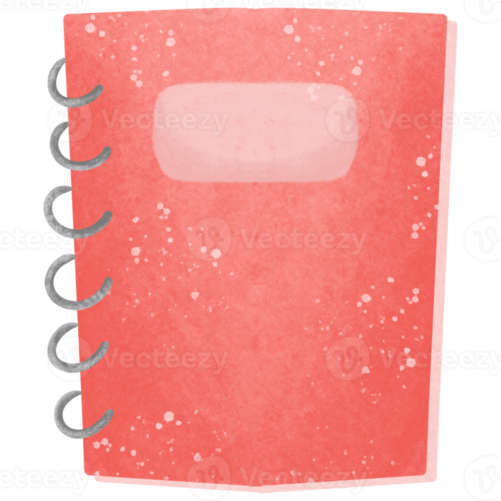 Set of school supplies. Flat illustration in hand drawn style. Back to school png