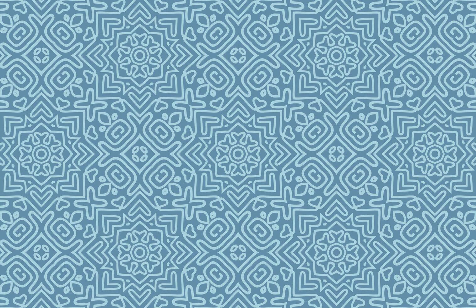 Abstract geometric pattern with linear shapes, zigzag lines, lace pattern vector