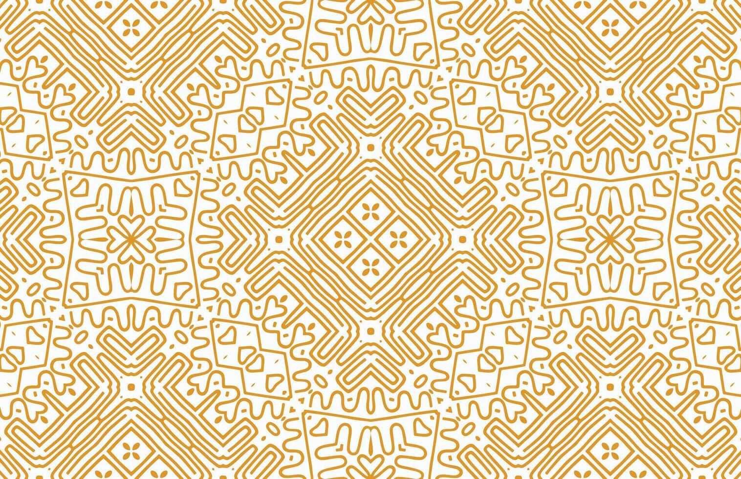 Abstract geometric golden color lines pattern vector