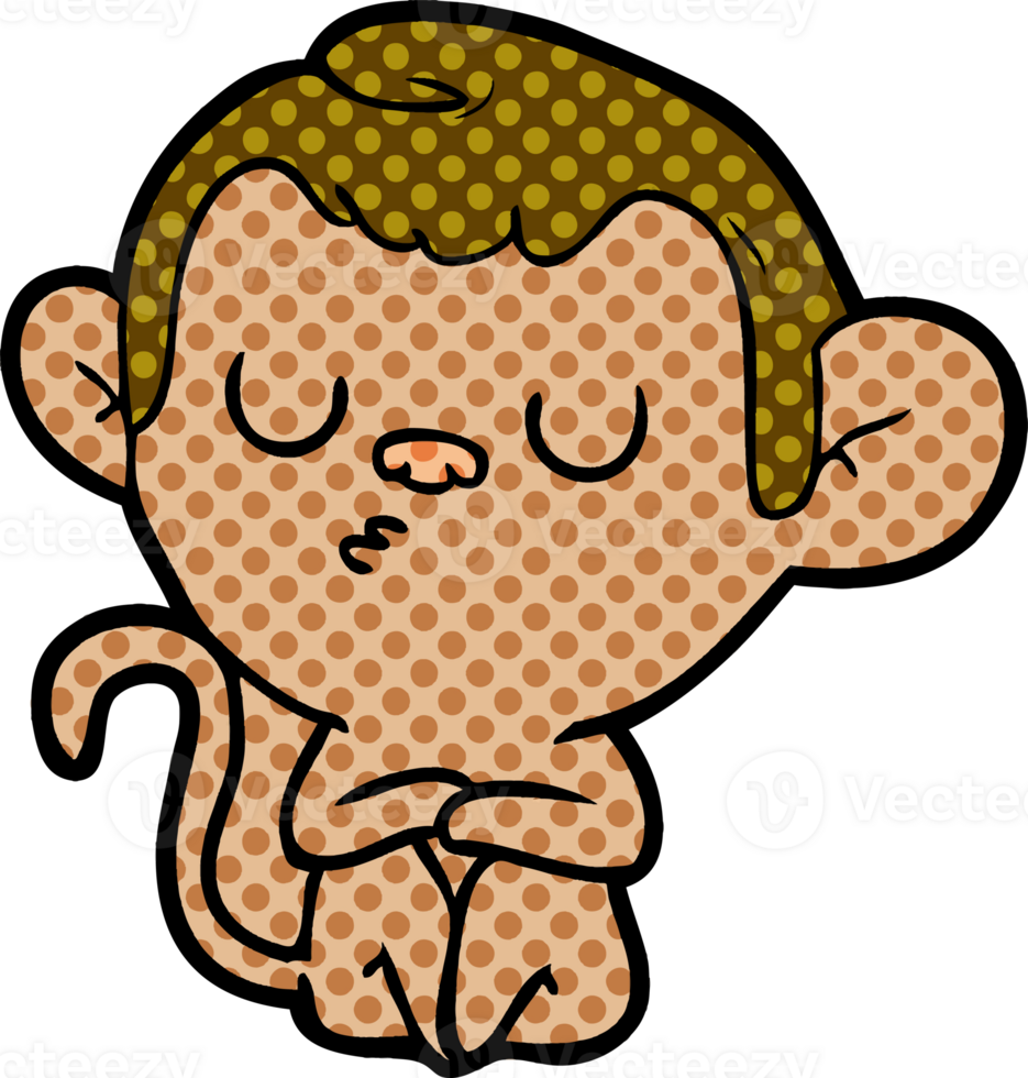 cartoon monkey drawing png
