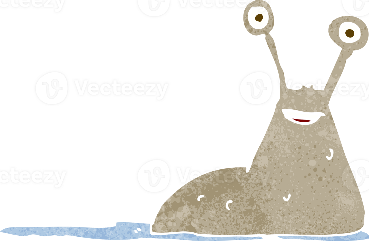 cartoon slug drawing png