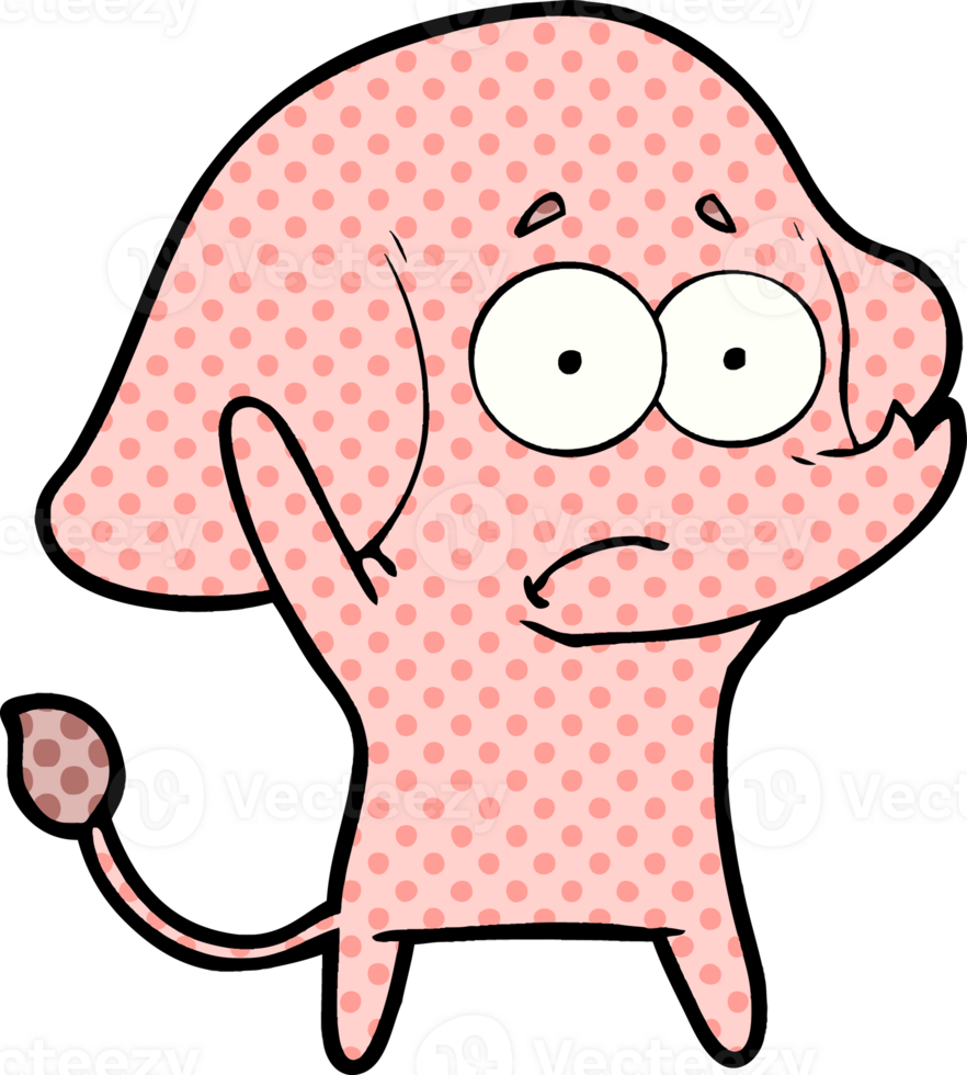 cartoon unsure elephant png