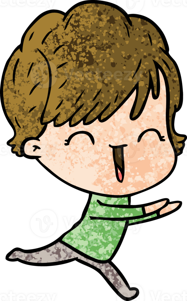 cartoon laughing woman png