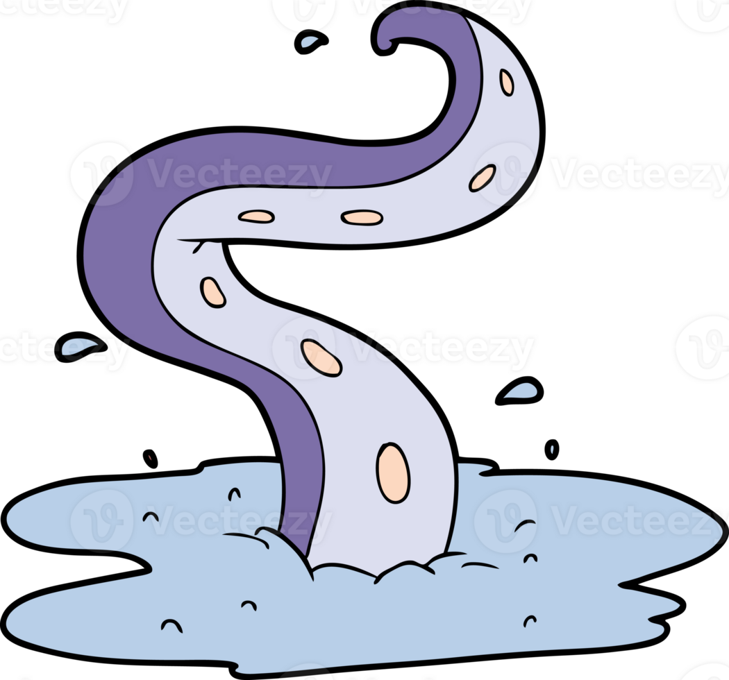 cartoon tentacle drawing png