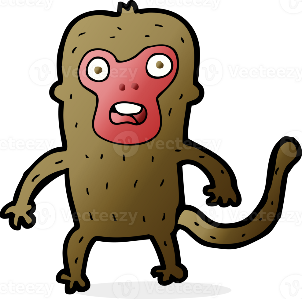 cartoon monkey drawing png