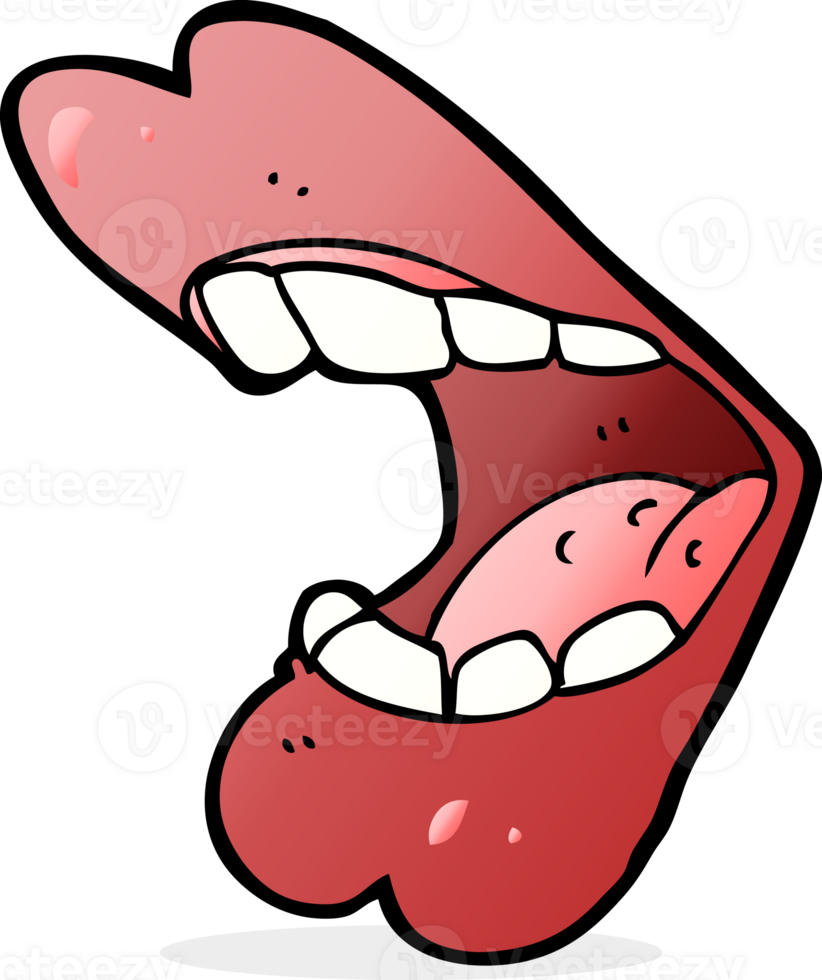 cartoon mouth drawing png