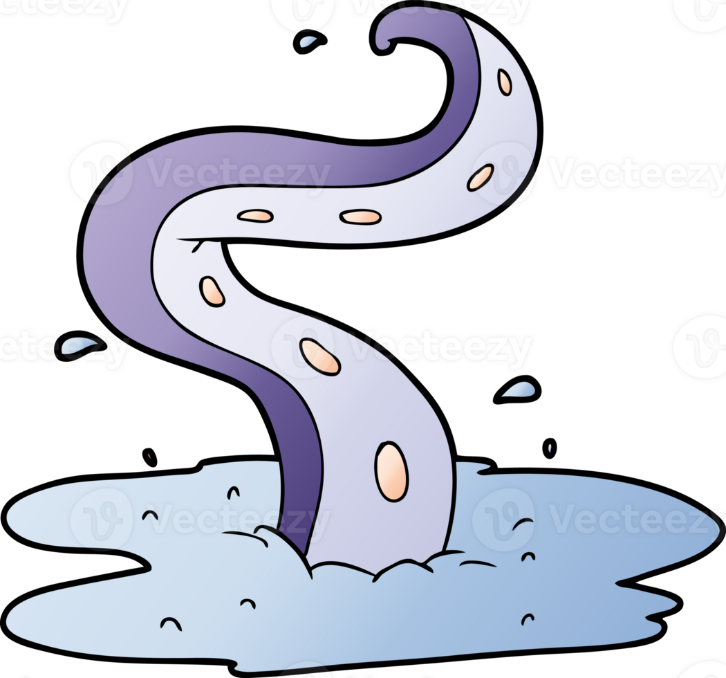 cartoon tentacle drawing png