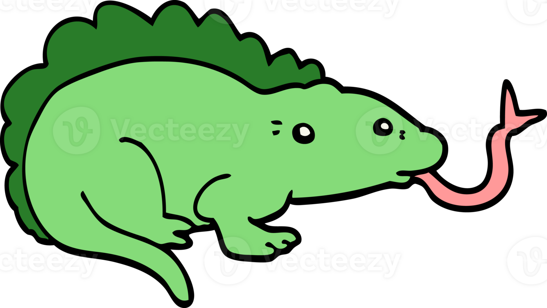 cartoon lizard drawing png