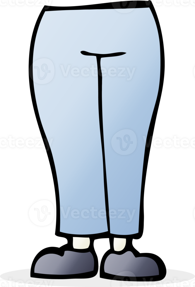 cartoon legs drawing png