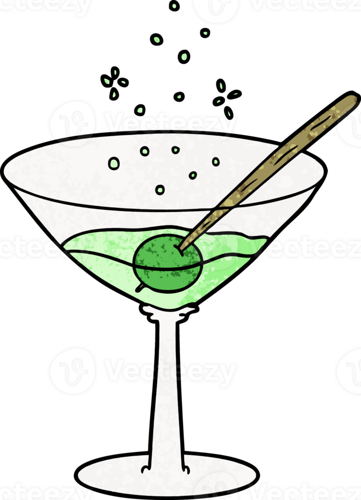 cartoon cocktail drawing png