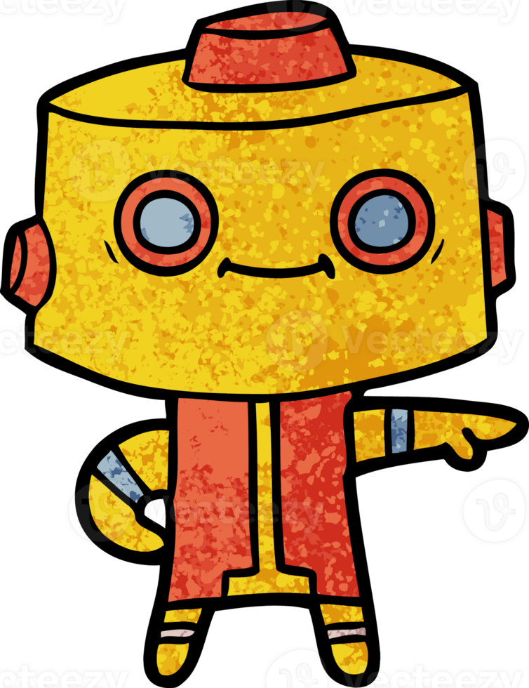 cartoon robot drawing png