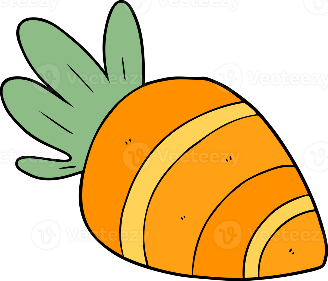 cartoon carrot drawing png