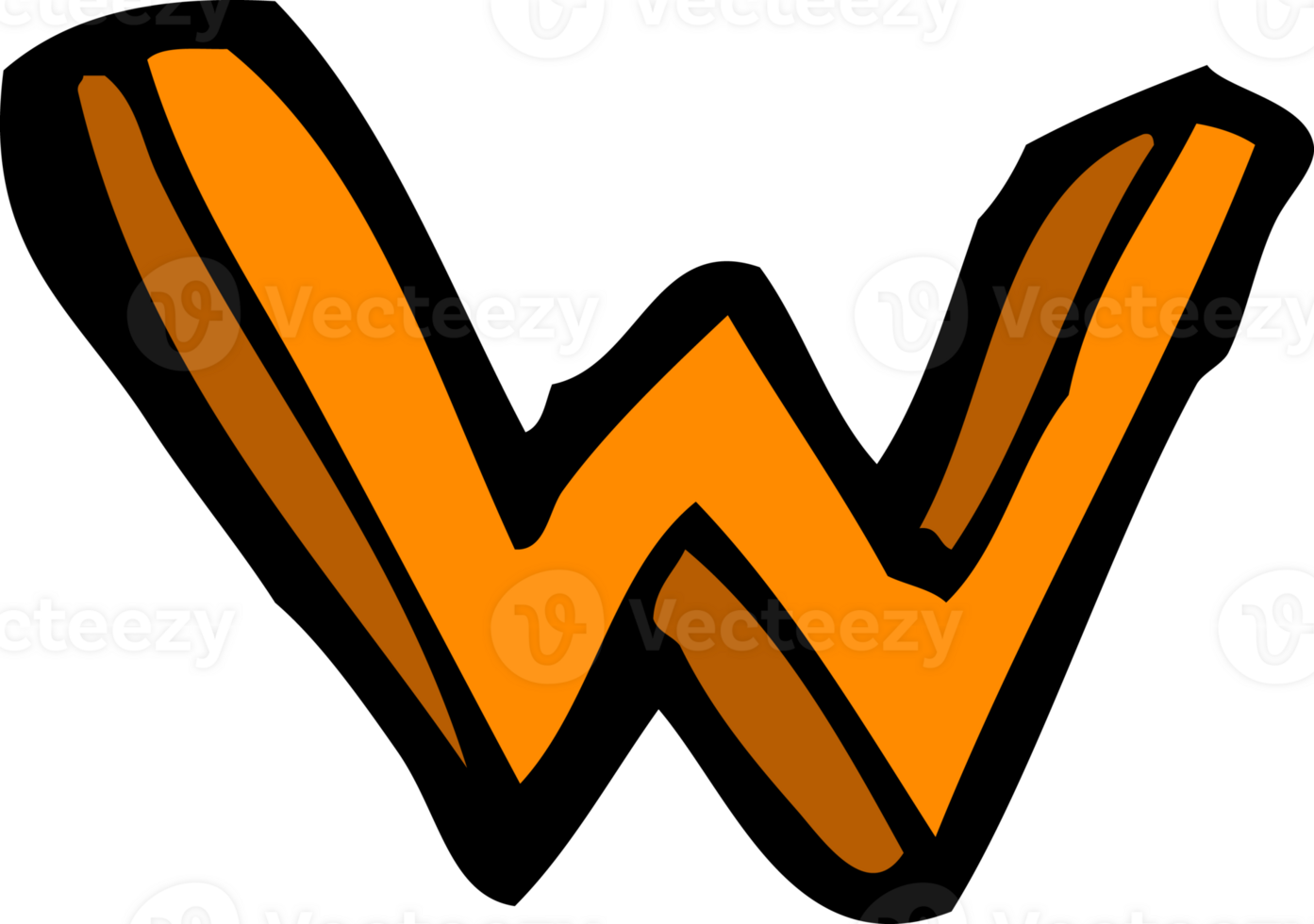 cartoon letter drawing png