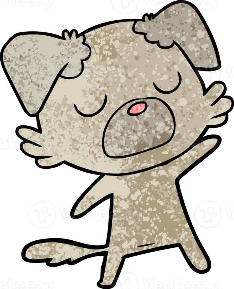 cartoon dog drawing png