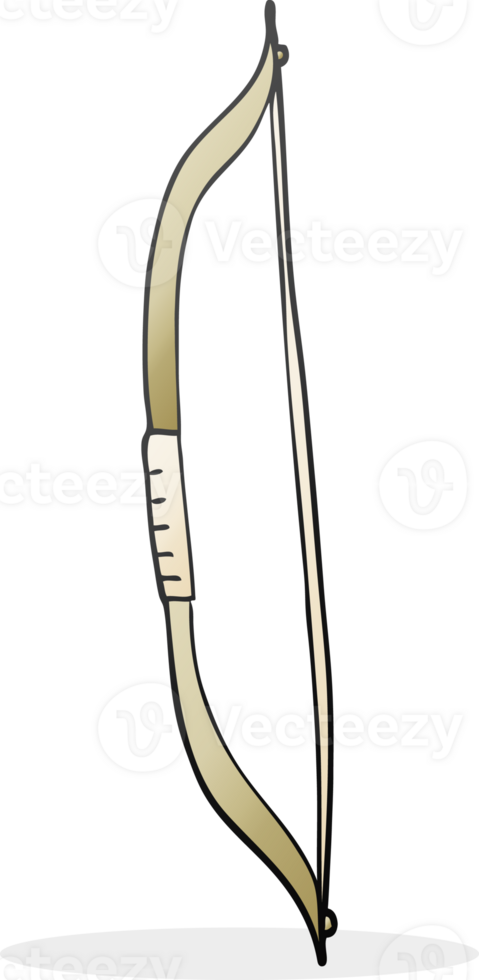 freehand drawn cartoon bow drawing png