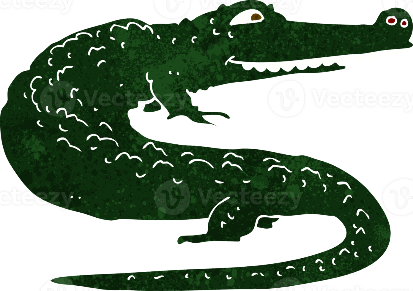 cartoon crocodile drawing png