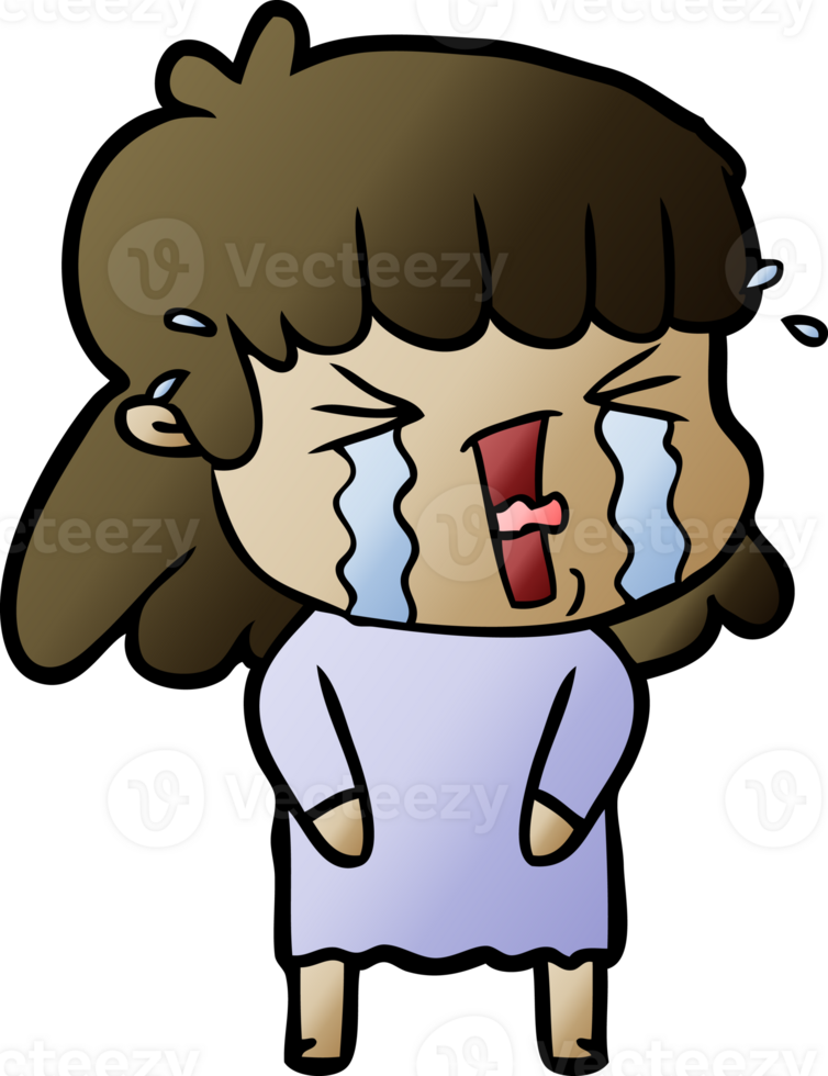 cartoon woman drawing png