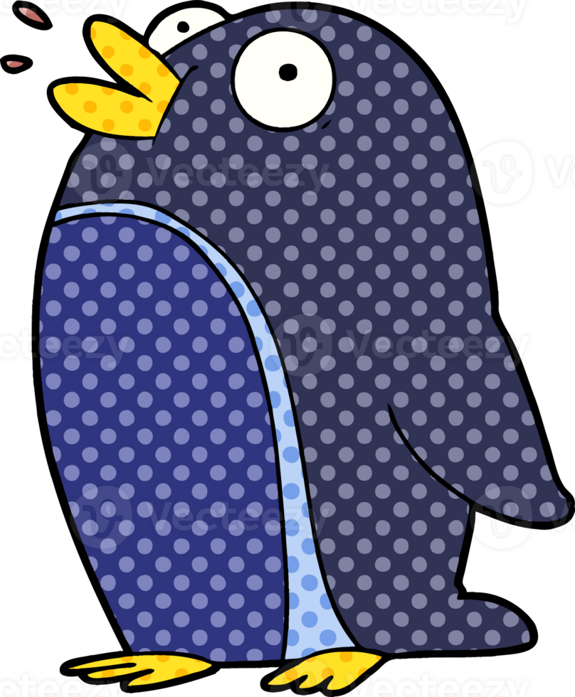 cartoon penguin drawing png