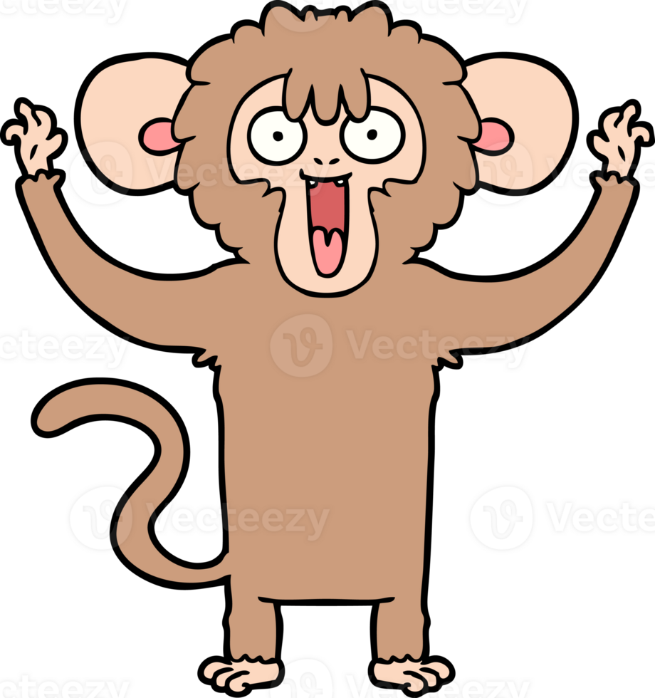 caroton monkey drawing png