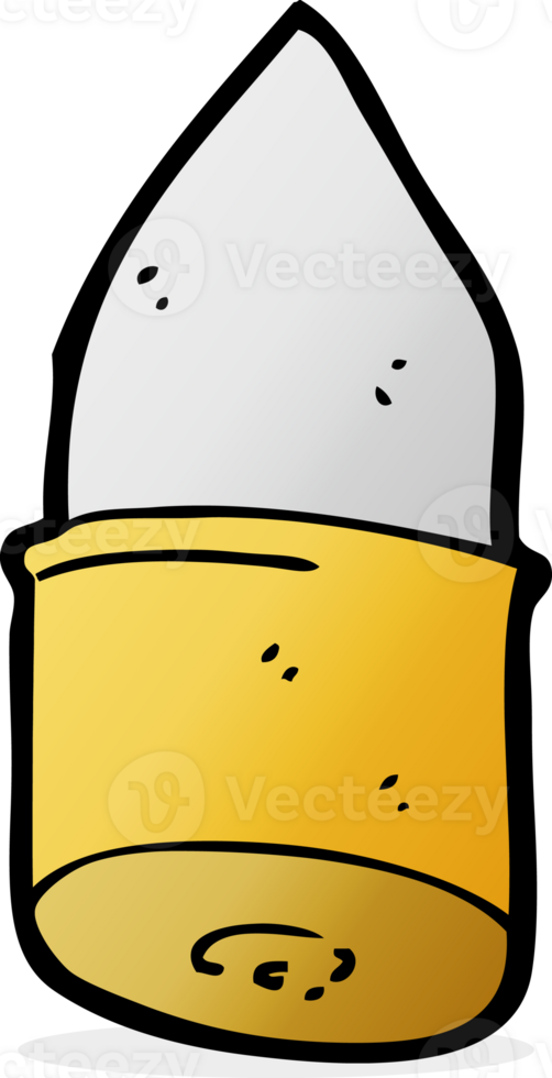 cartoon bullet drawing png