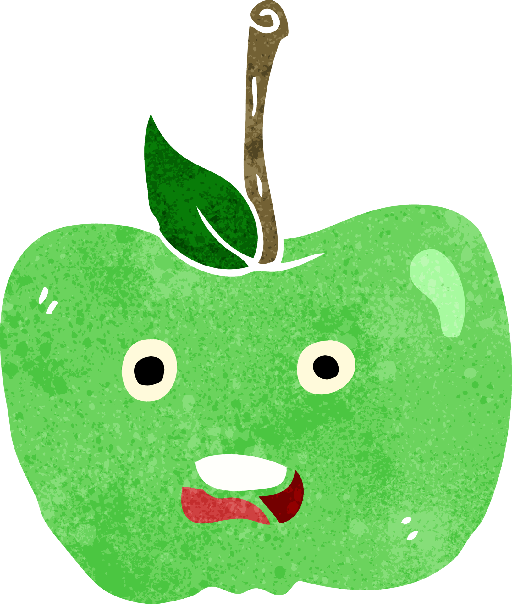 cartoon apple drawing 46691668 PNG