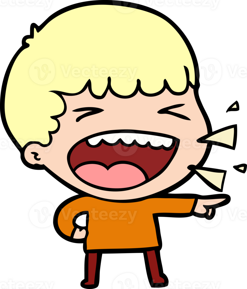 cartoon laughing man png