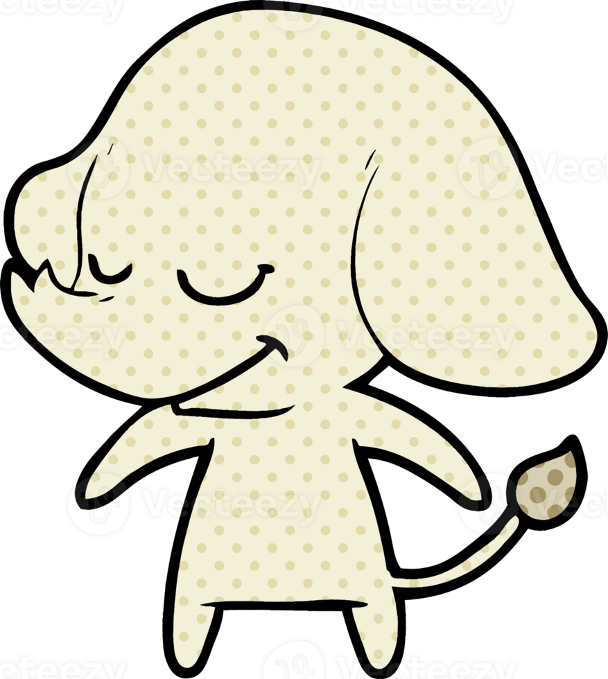 cartoon smiling elephant png