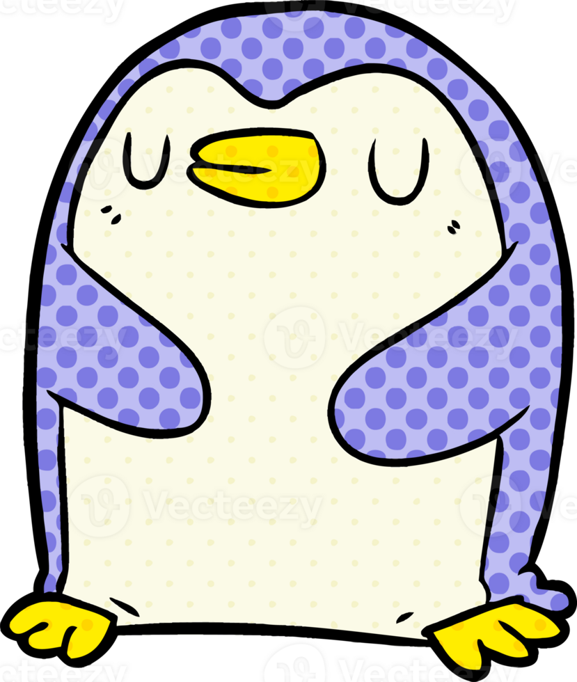 cartoon penguin drawing png