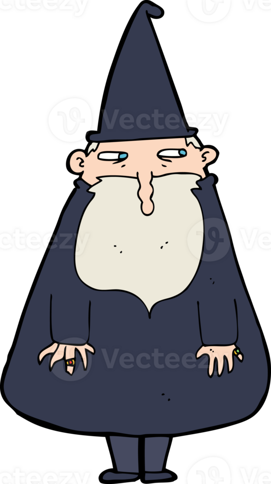 cartoon wizard drawing png