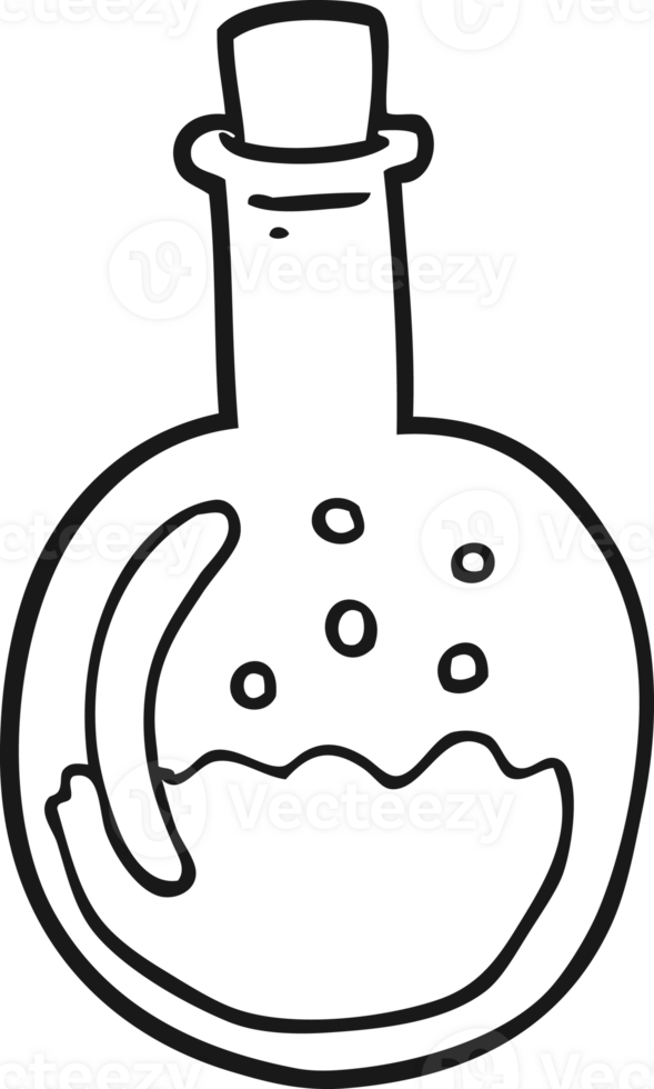cartoon potion drawing png