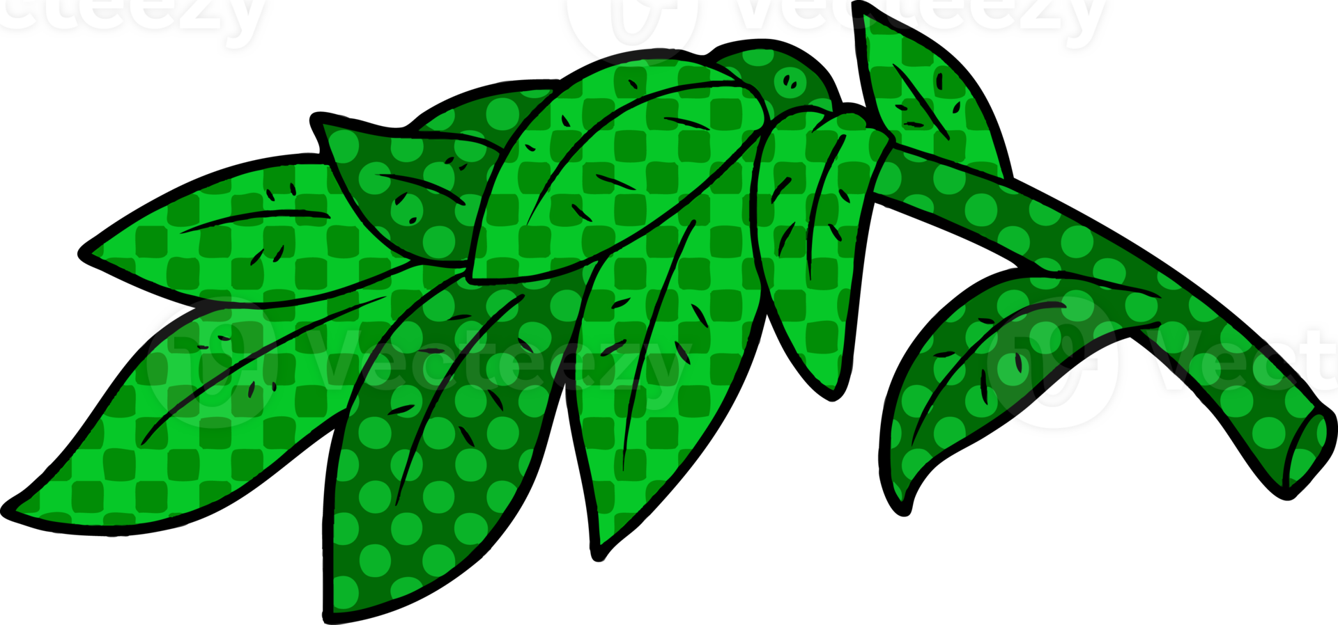 cartoon leaves drawing png
