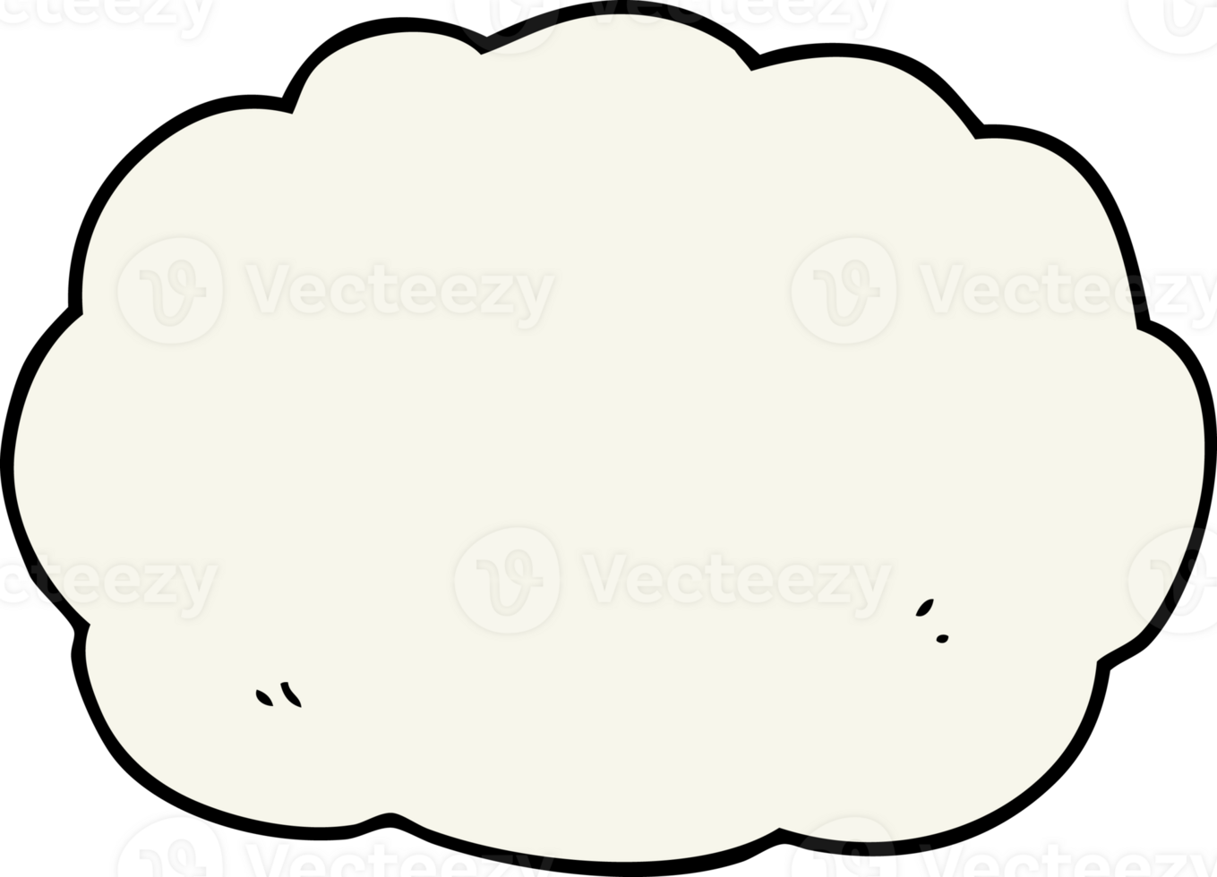 cartoon cloud drawing png