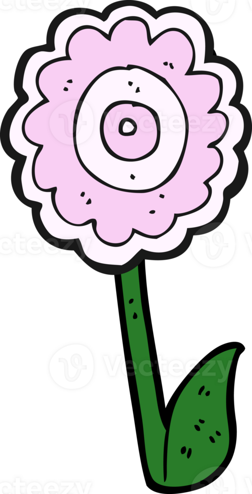 cartoon flower drawing png