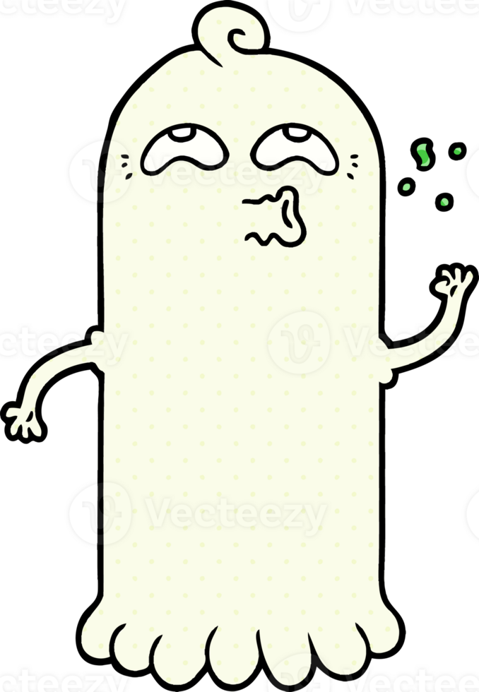 cartoon ghost drawing png