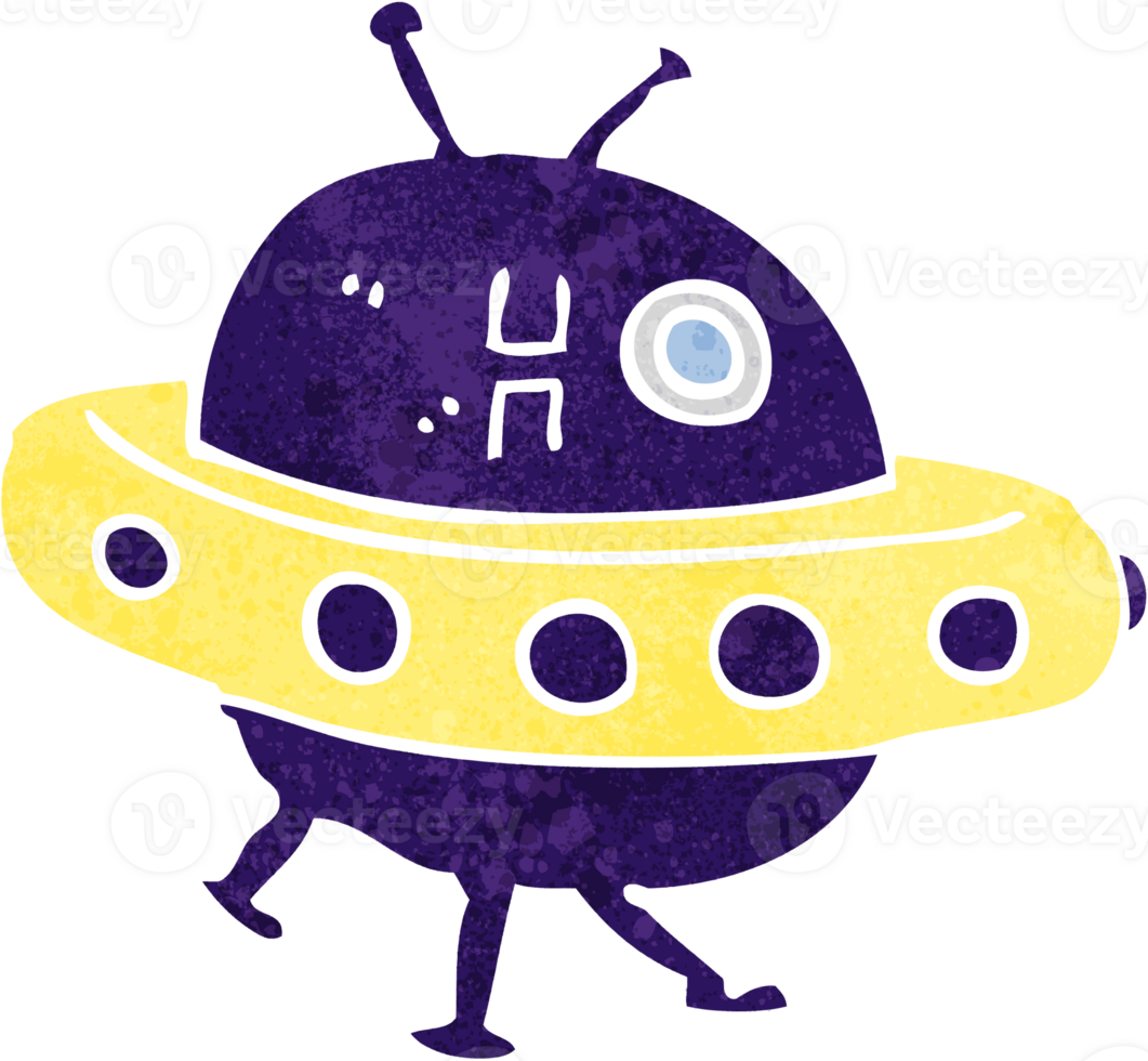 cartoon UFO drawing png