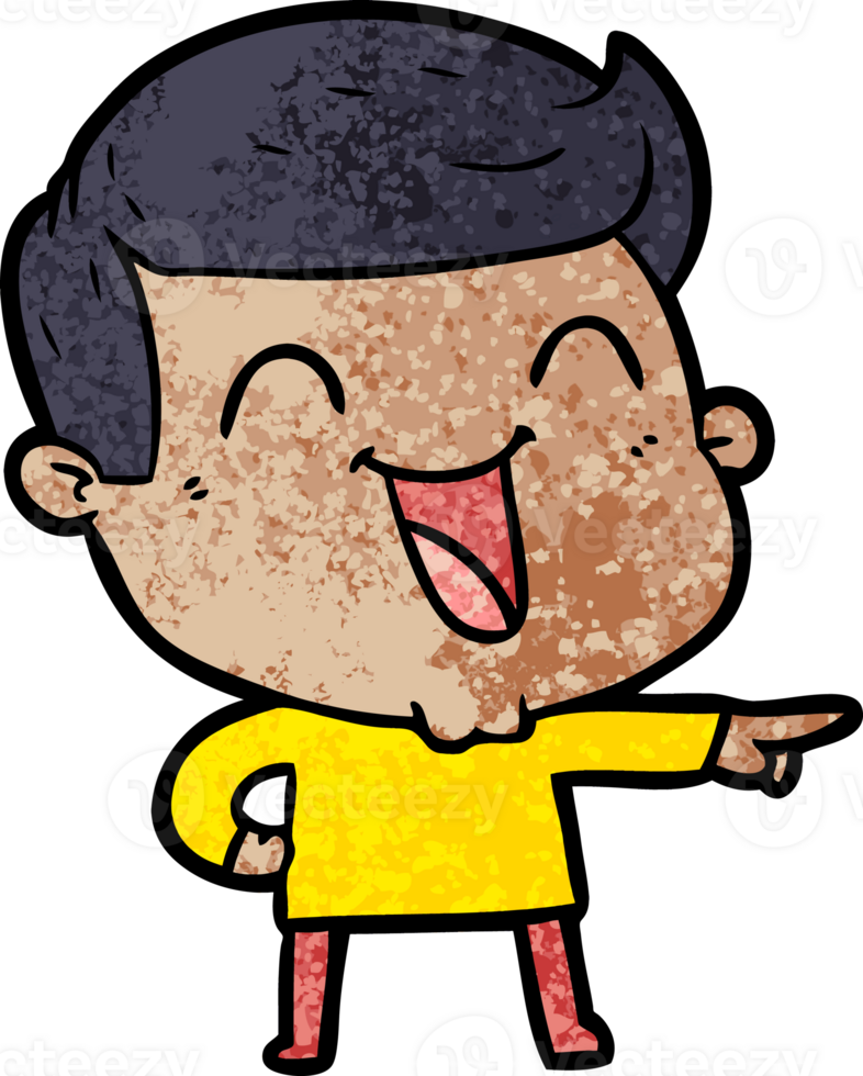cartoon man laughing png
