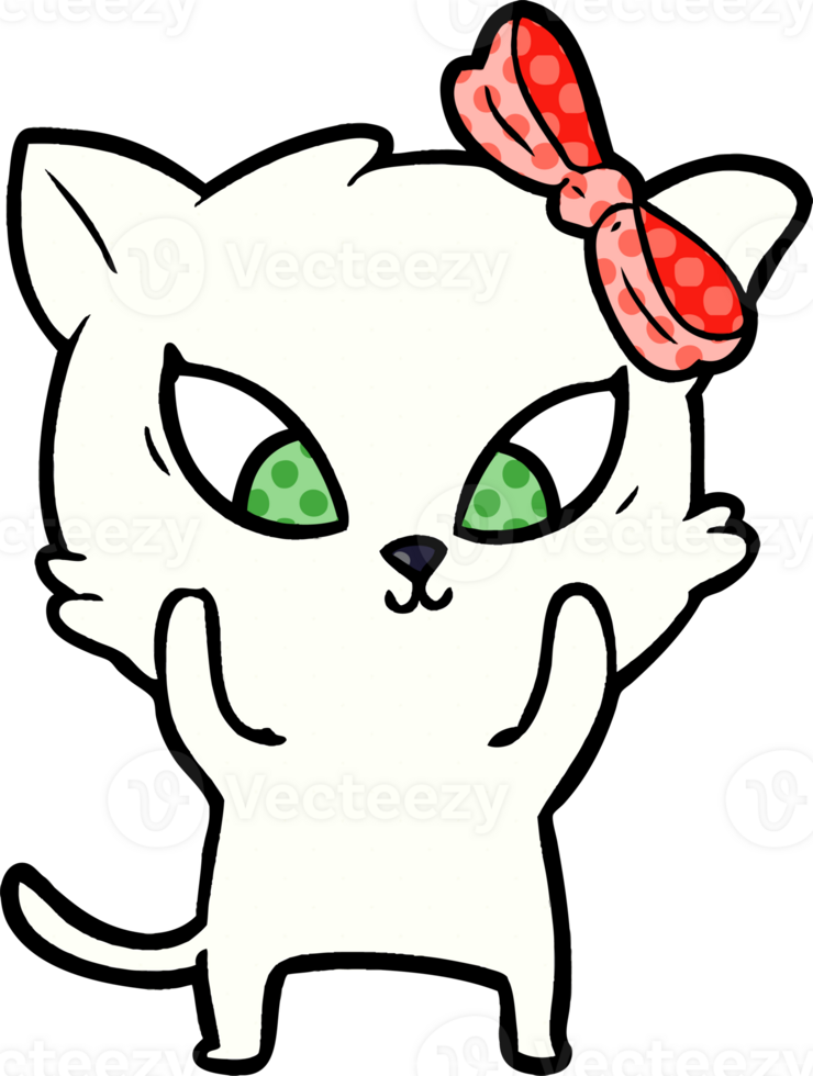 cartoon cat drawing png