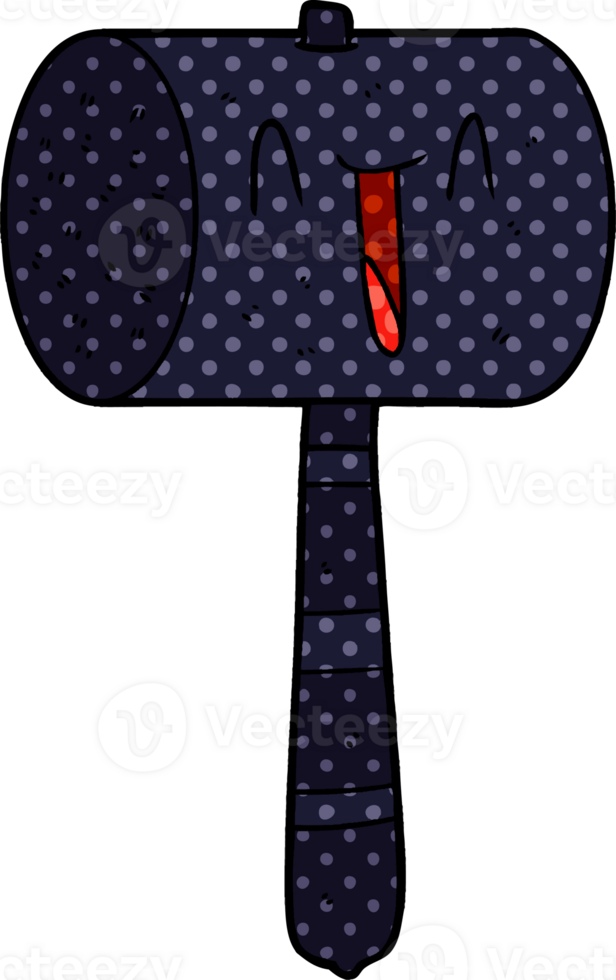 cartoon hammer drawing png