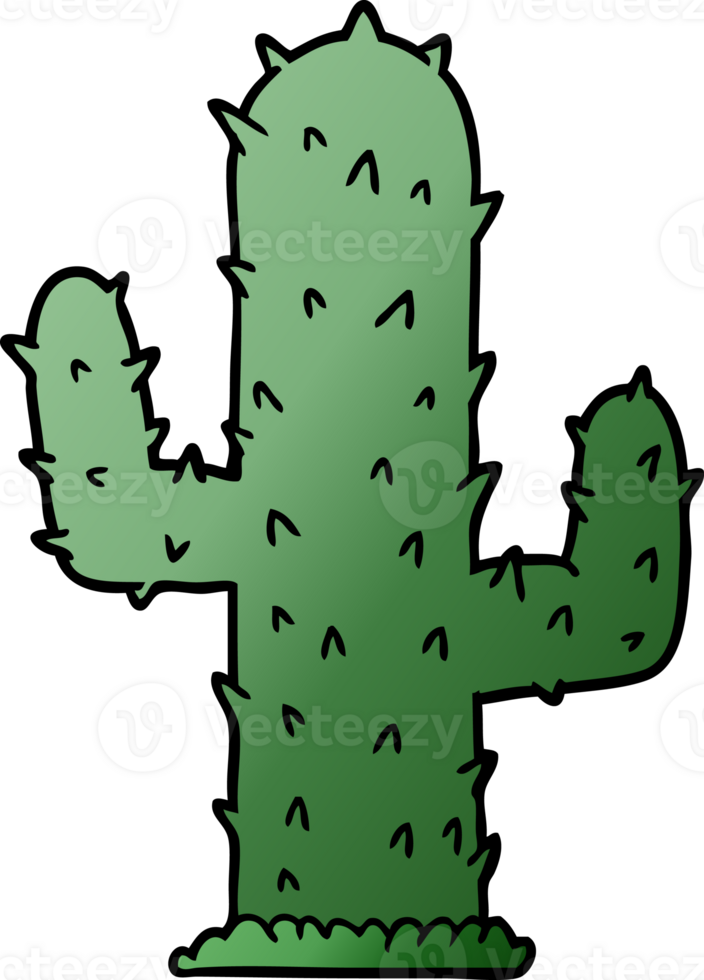 cartoon cactus drawing png