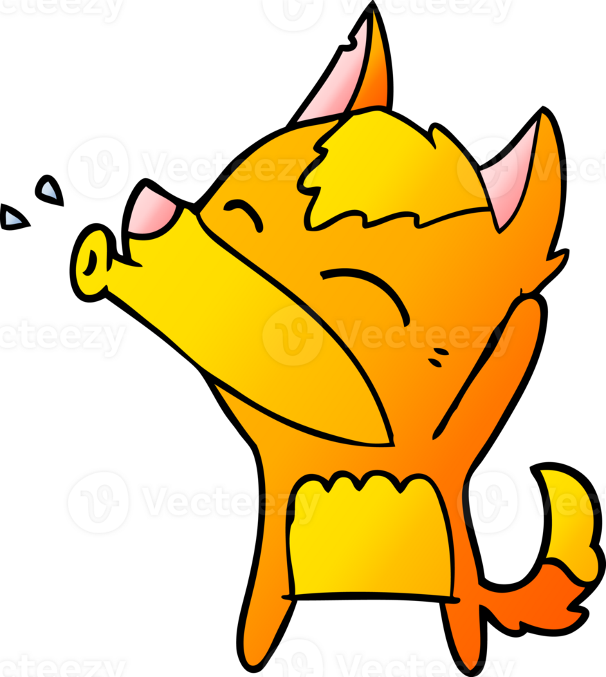 fox cartoon character png