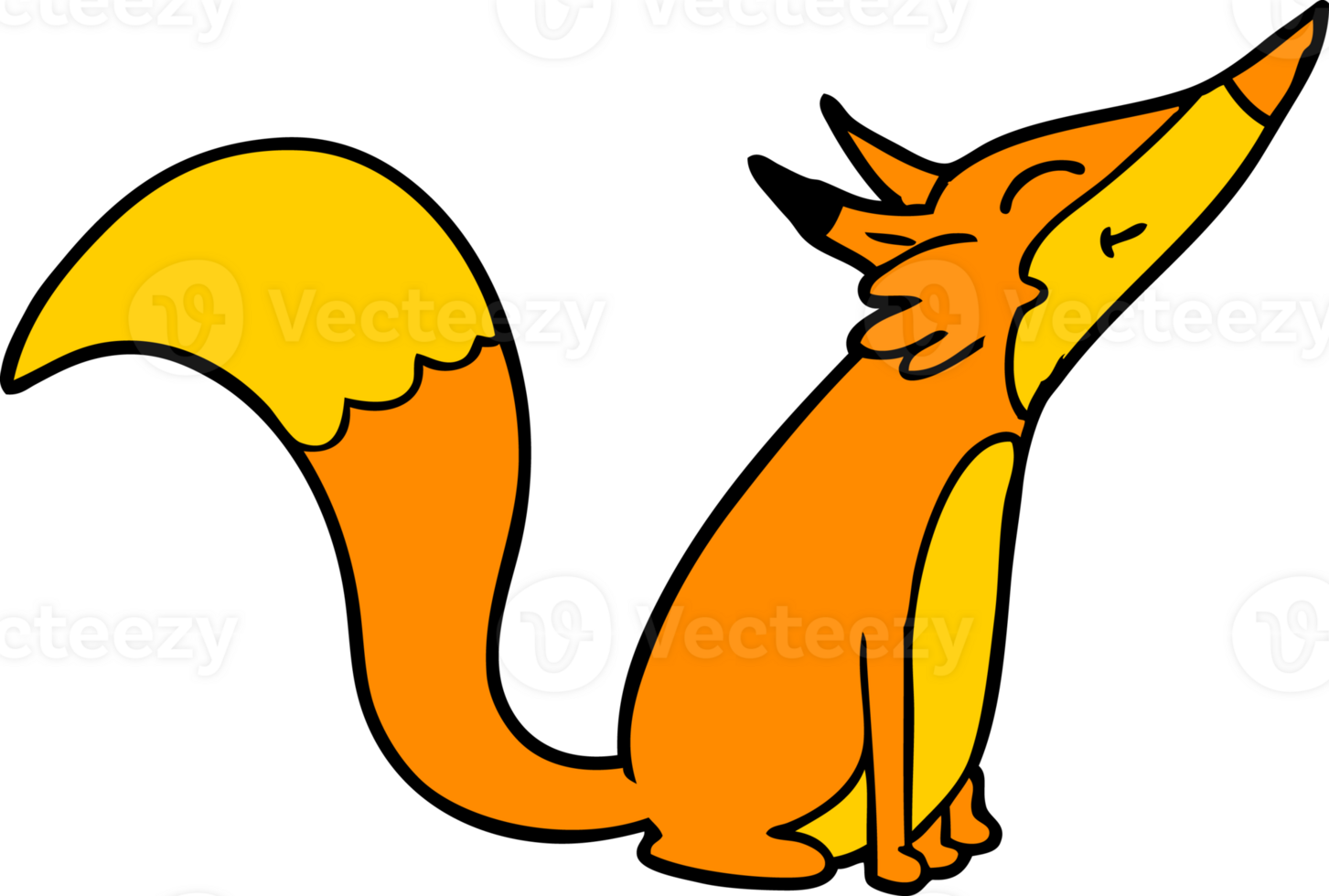 fox cartoon character png