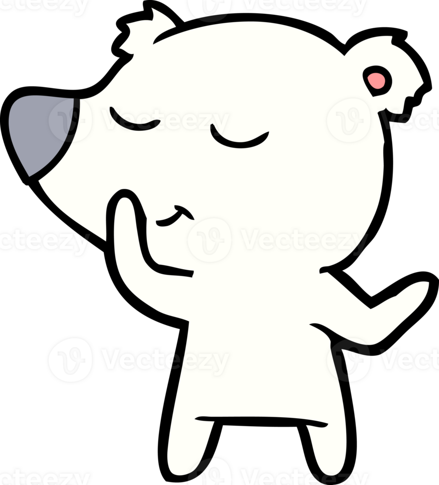 polar bear cartoon png