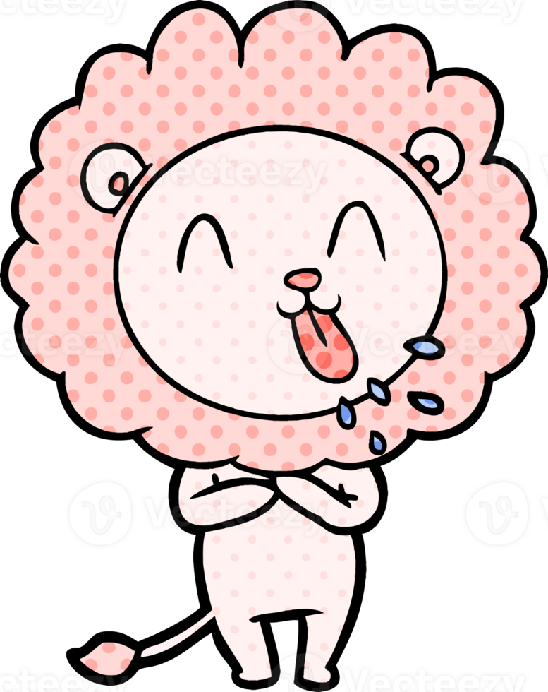 happy cartoon lion png