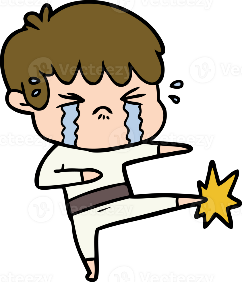 cartoon boy crying png