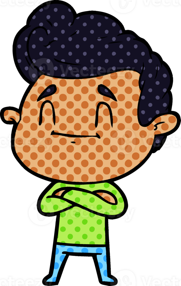 happy cartoon man png