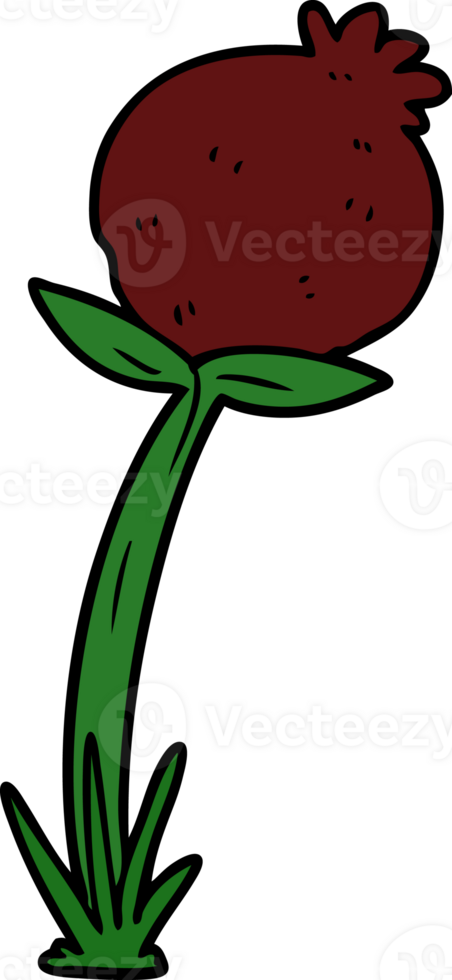cartoon poppy drawing png