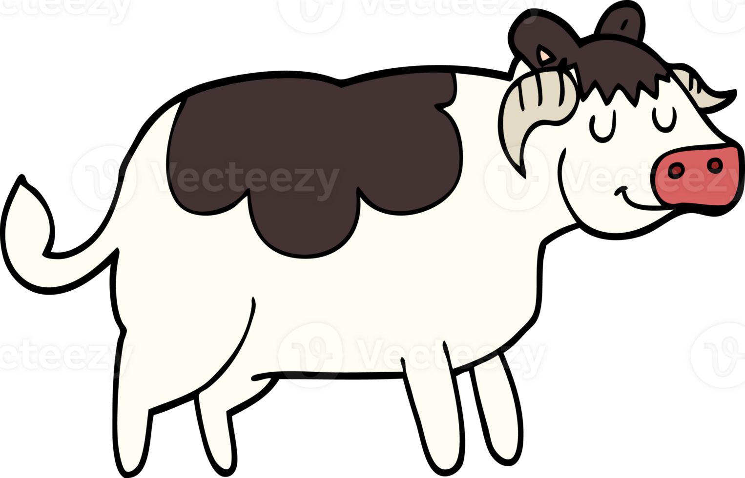 cartoon cow drawing 46695613 PNG - Cartoon Cow Drawing Png